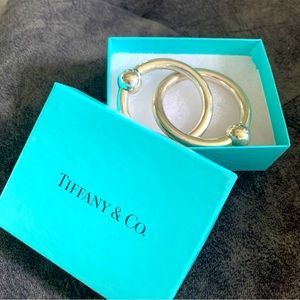 Tiffany & Co. Sterling Silver Baby Rattle. Hardly used & in excellent condition.